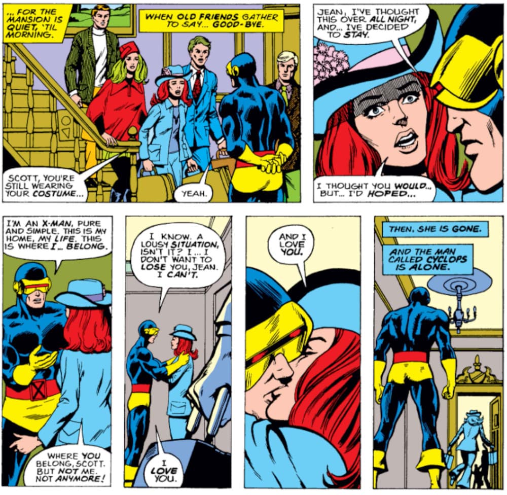The original X-Men leave the team