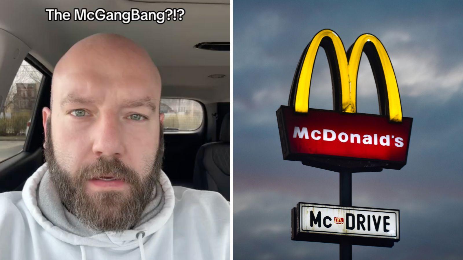 Former McDonald's chef reveals secret 'McGang' sandwich