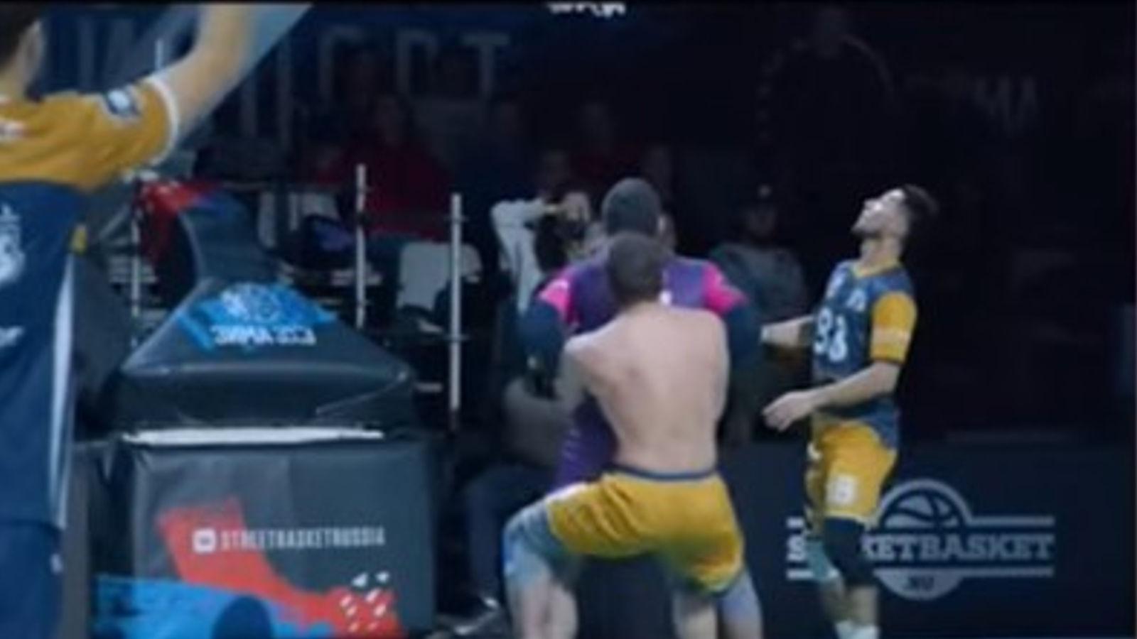 A Russian version of basketball allows players to German Suplex their opponents