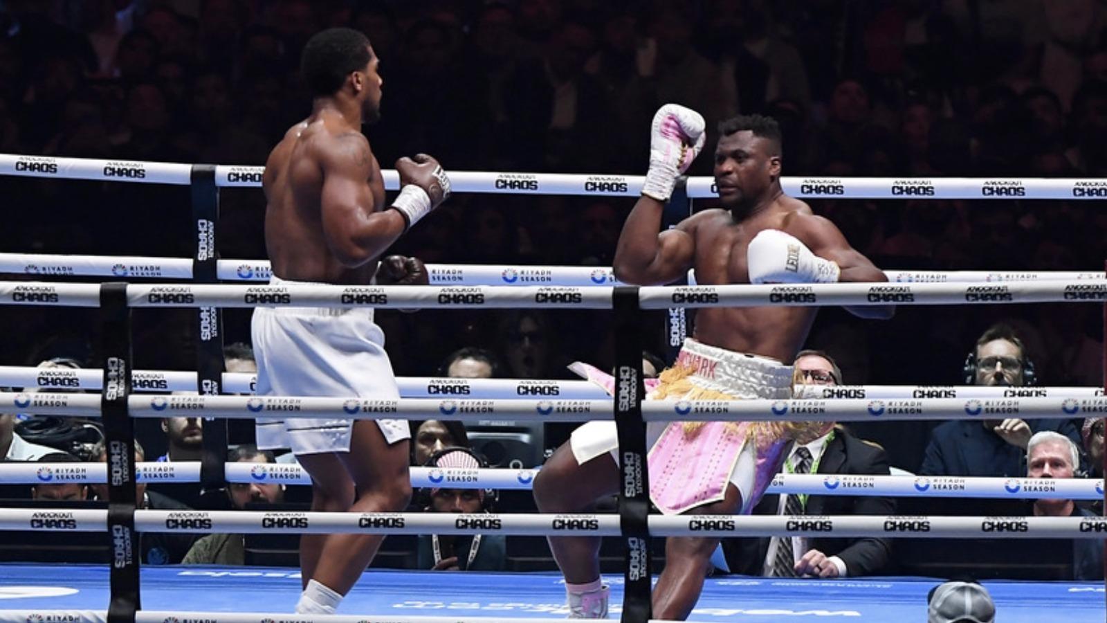 Francis Ngannou is blaming a “weird” pre-fight schedule for his loss against Anthony Joshua