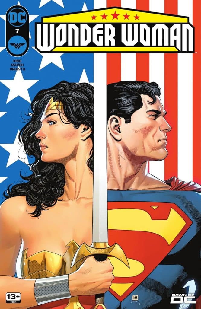 Wonder Woman #7 cover art