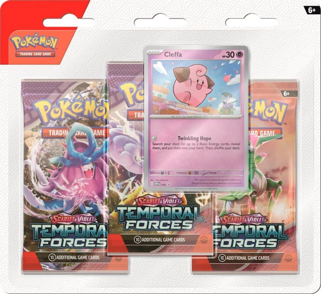 Cleffa 3 Pack Blister