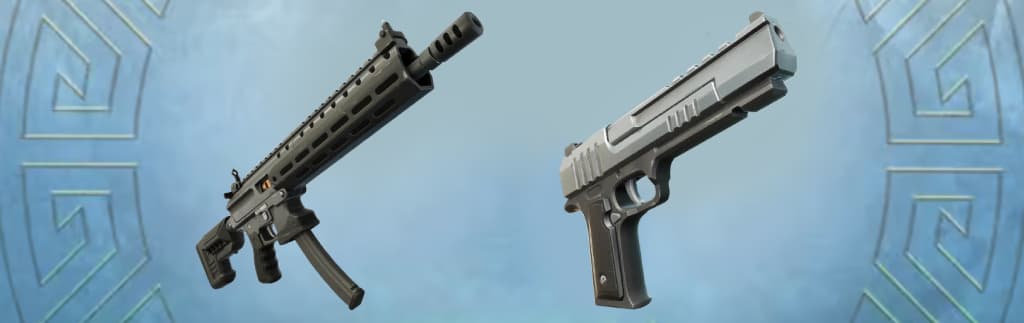 Fortnite Chapter 5 Season 2 unvaulted weapons.