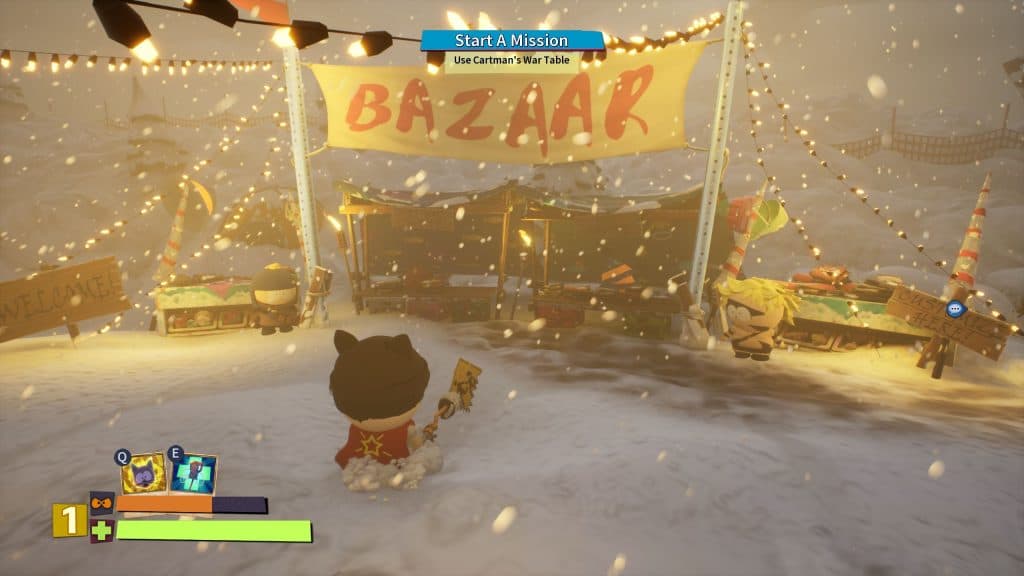 South Park Snow Day bazaar