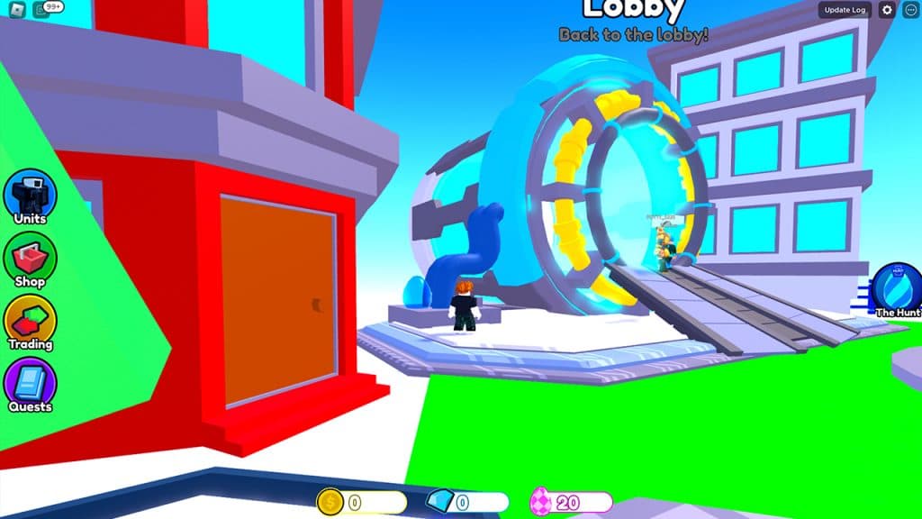 Glass Egg in Trading Plaza section of Toilet Tower Defense