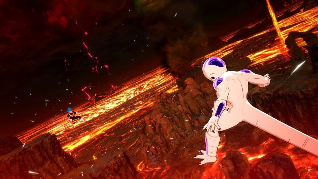 An image of Dragon Ball Sparking Zero gameplay.