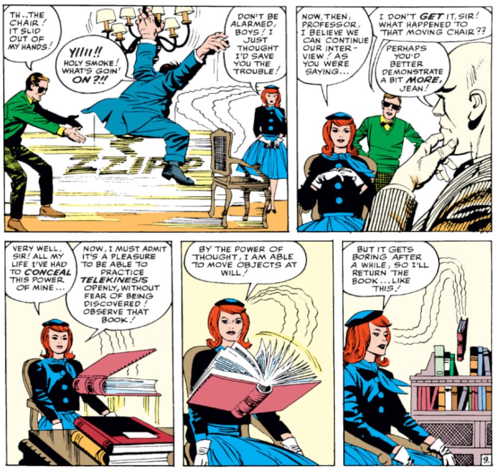 Jean Grey's first appearance