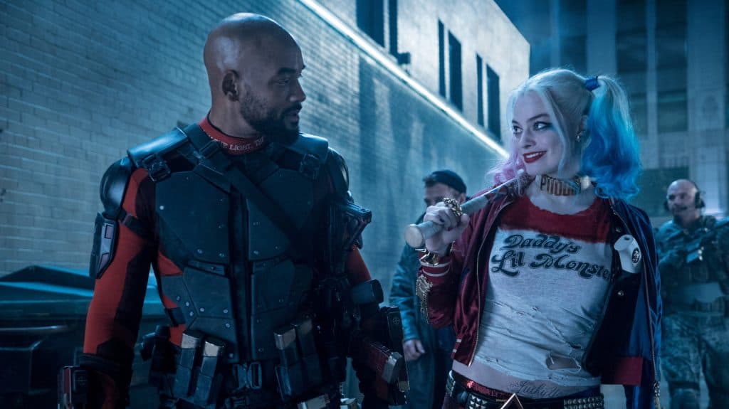 Will Smith and Margot Robbie in the DCEU movie Suicide Squad