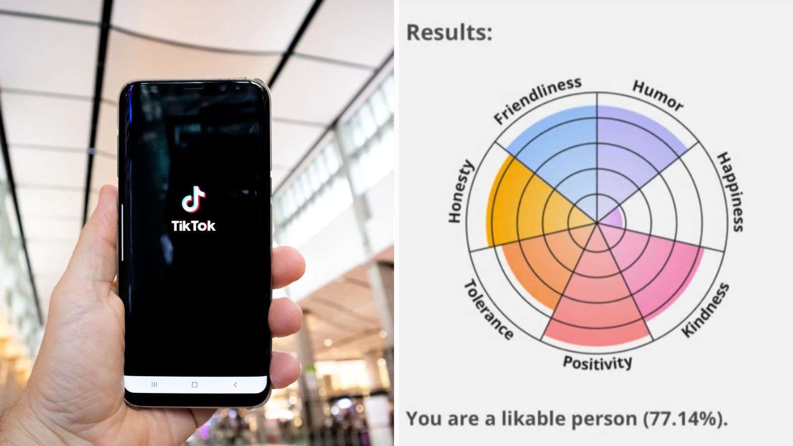 How to take the viral Likeable Person test on TikTok
