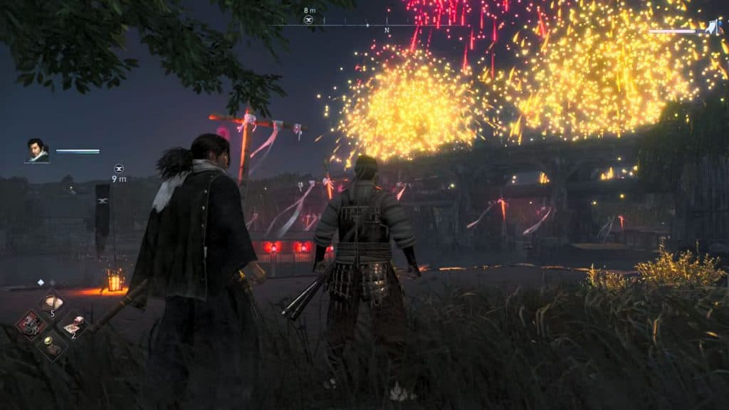 Rise of the Ronin fireworks