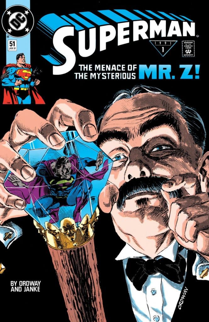 Superman #51 cover art