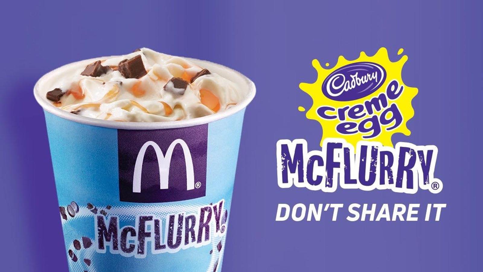 Cadbury's McFlurry