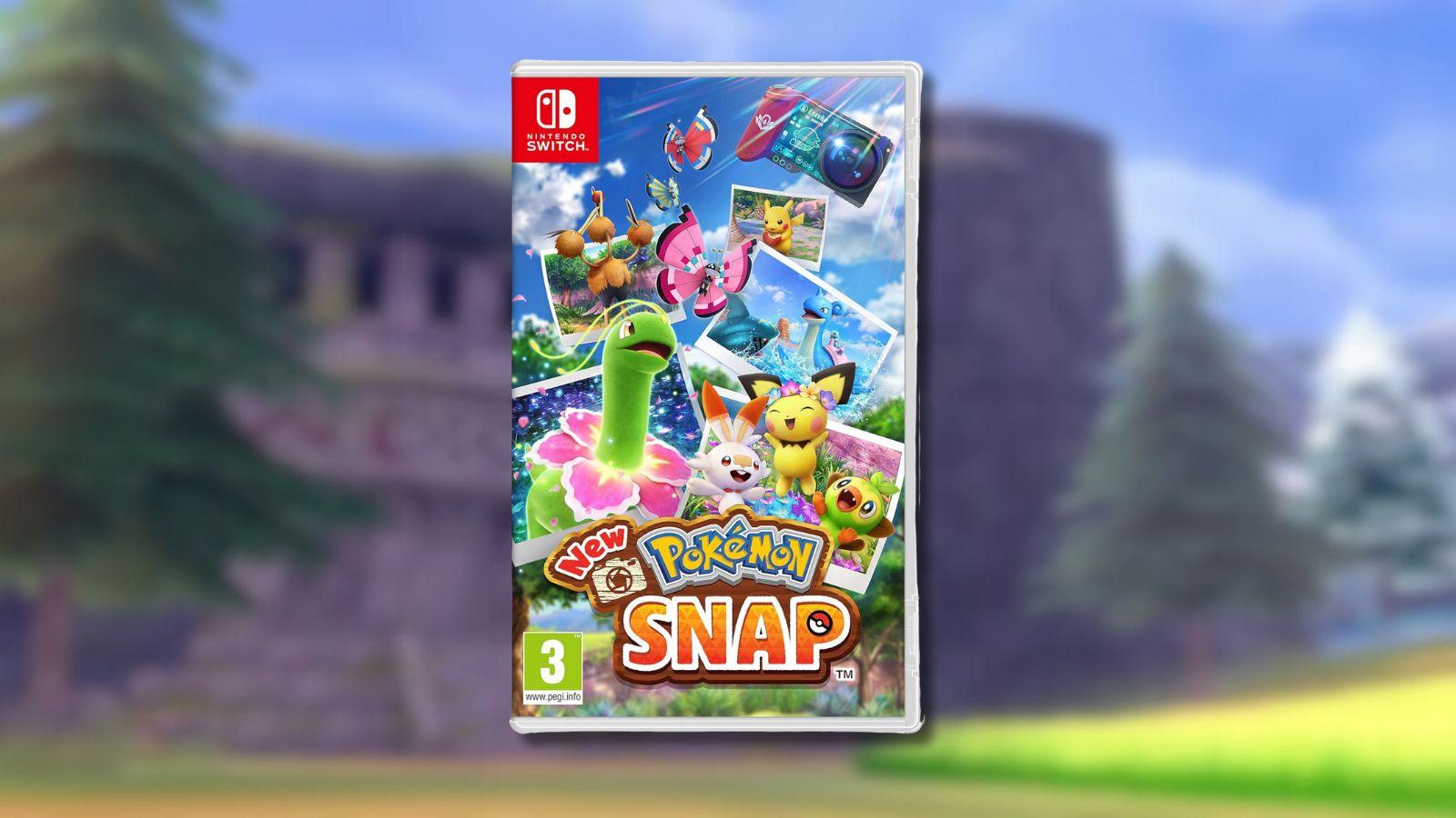 New Pokemon Snap with Pokemon Sword and Shield background.
