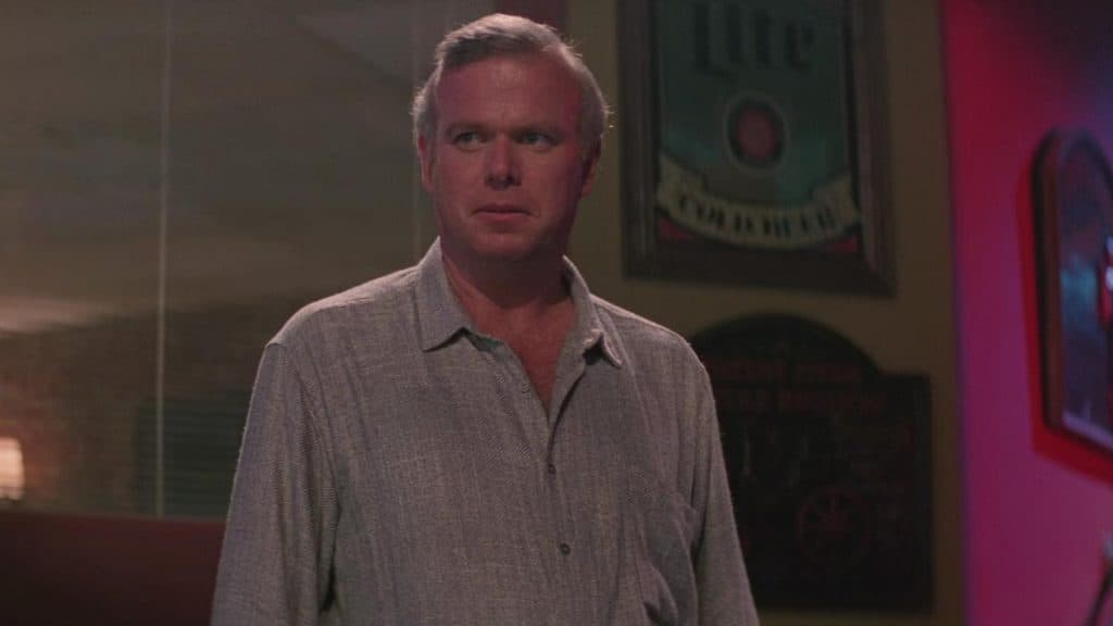 Kevin Tighe in Road House as Frank.