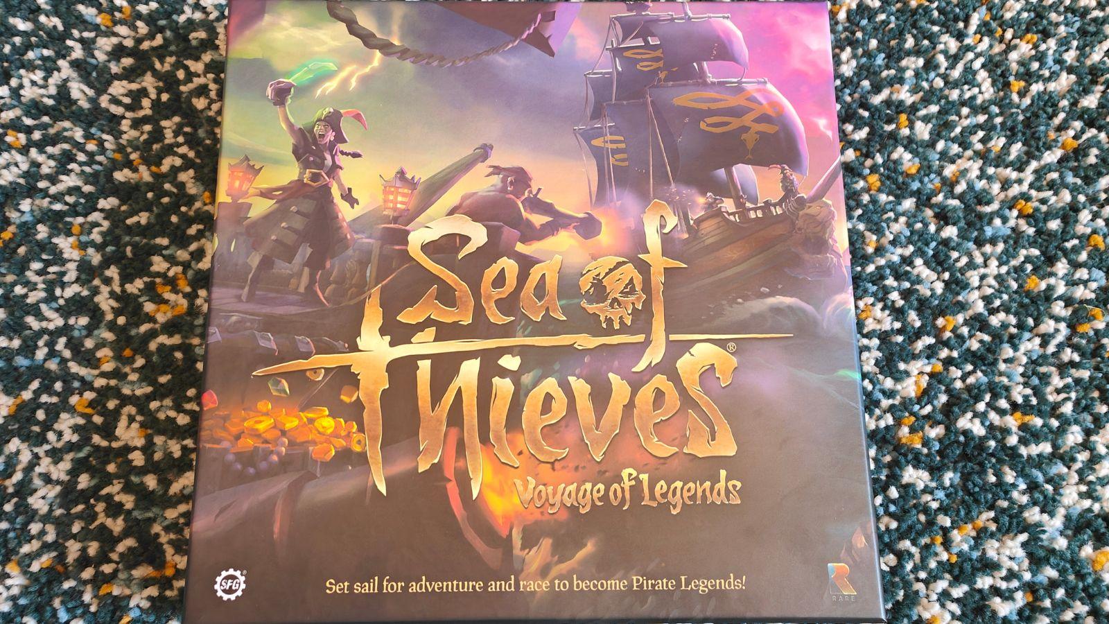 Sea of Thieves Voyage of Legends board game
