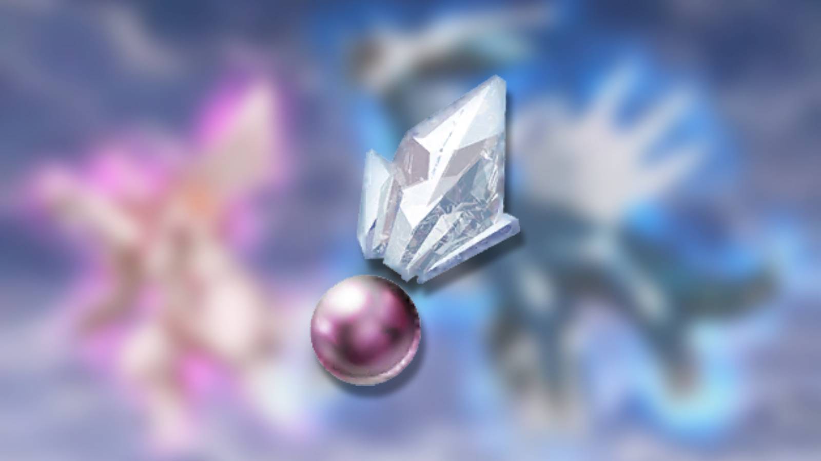 the Pokemon Go Sinnoh Stone is visible against a blurred background