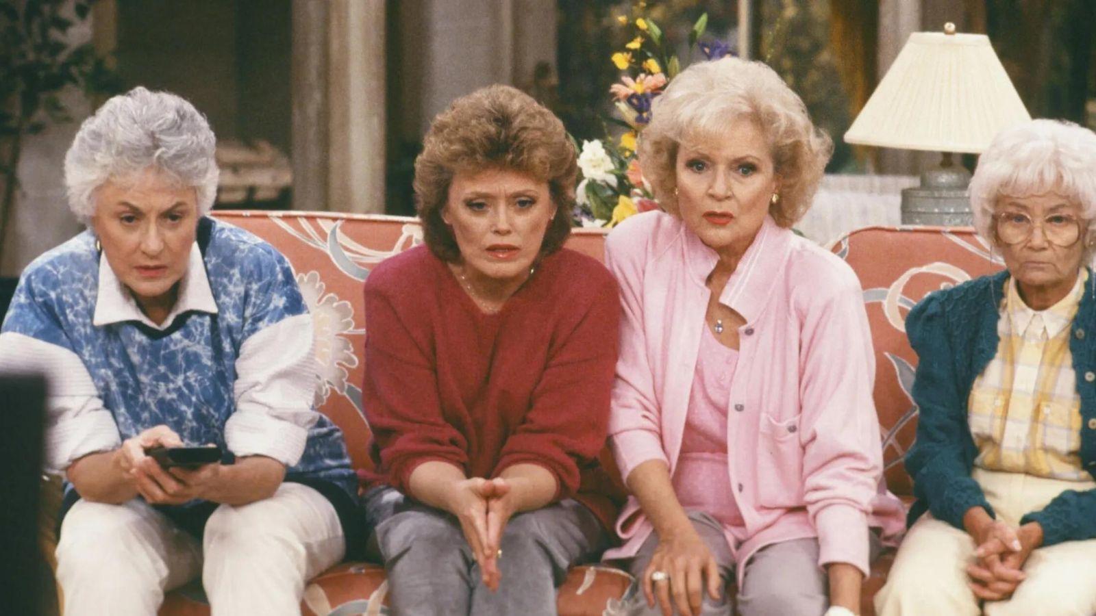 The cast of The Golden Girls