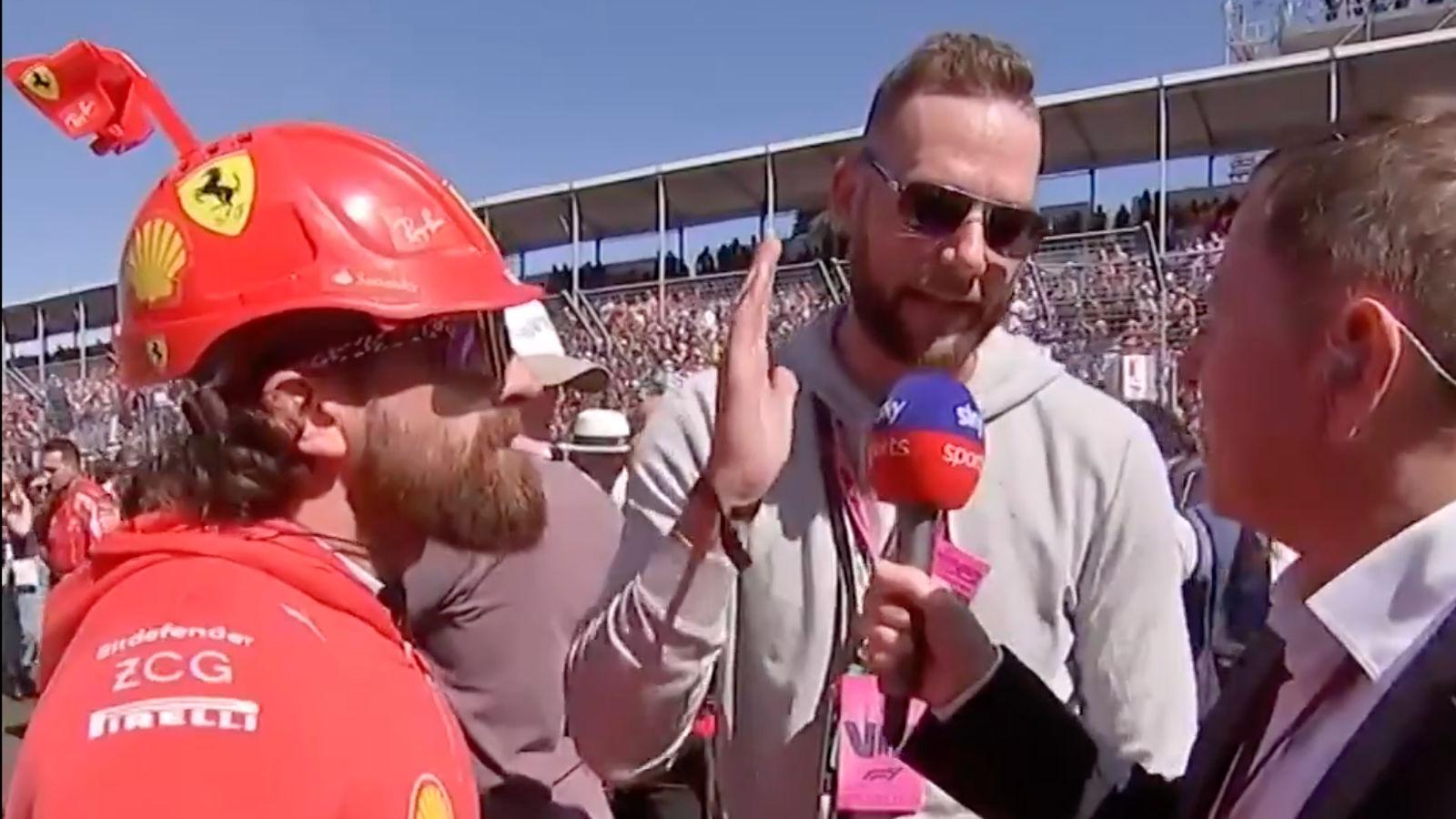 Martin Brundle interviews YouTubers Dude Perfect