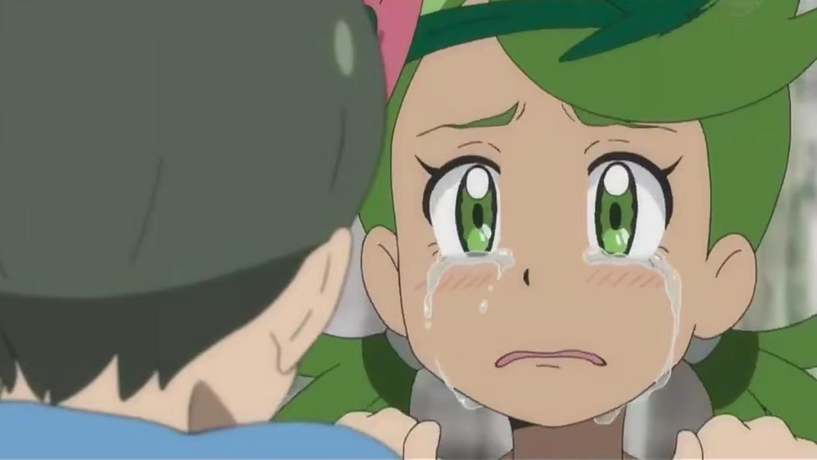 Pokemon trainer crying