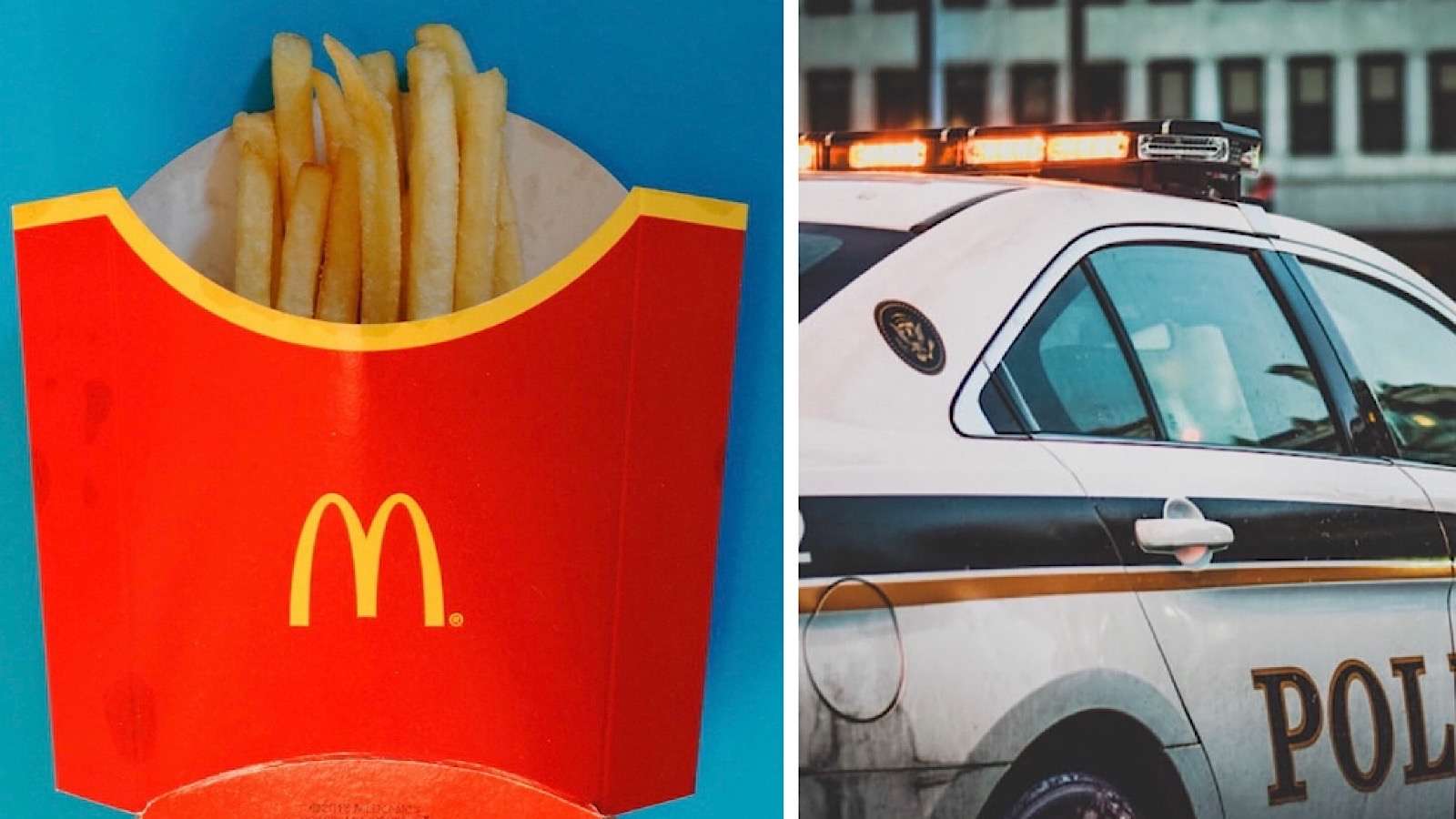 truck drivers arrested over McDonald's french fry dispute