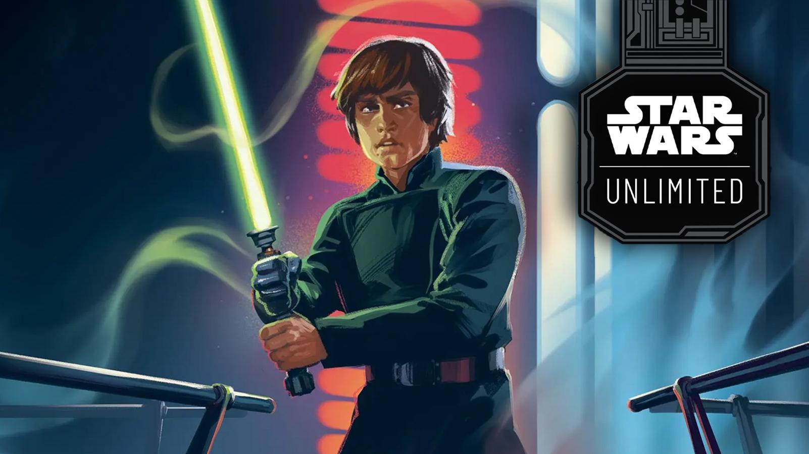 Star Wars Unlimited Luke Skywalker artwork