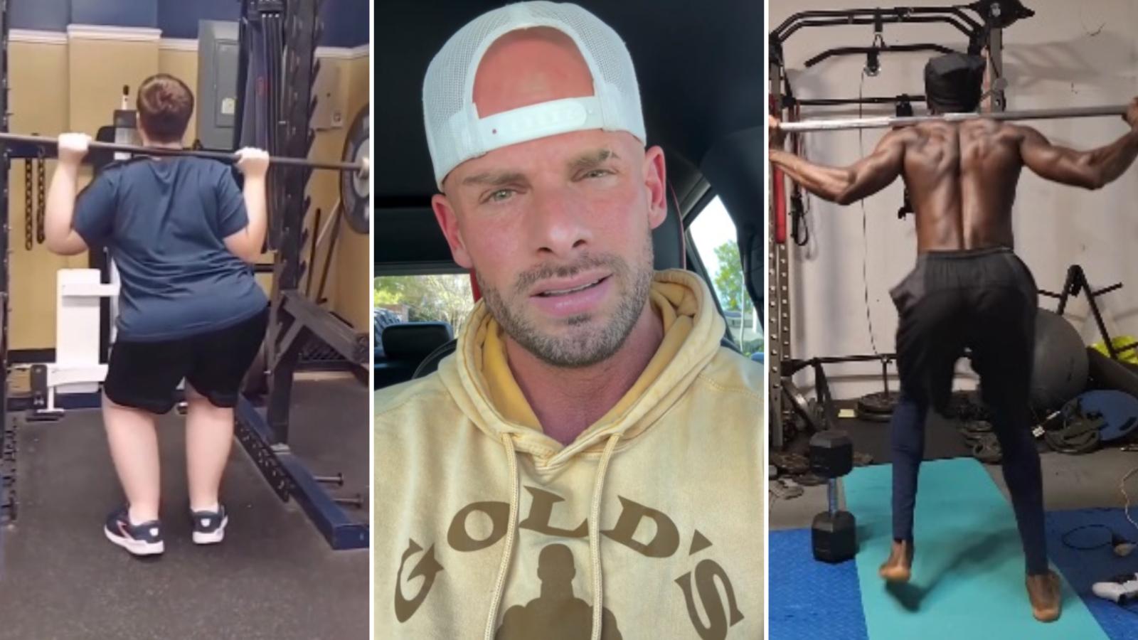 joey swoll calls out i_am_mighty_fit for mocking disabled gymgoer