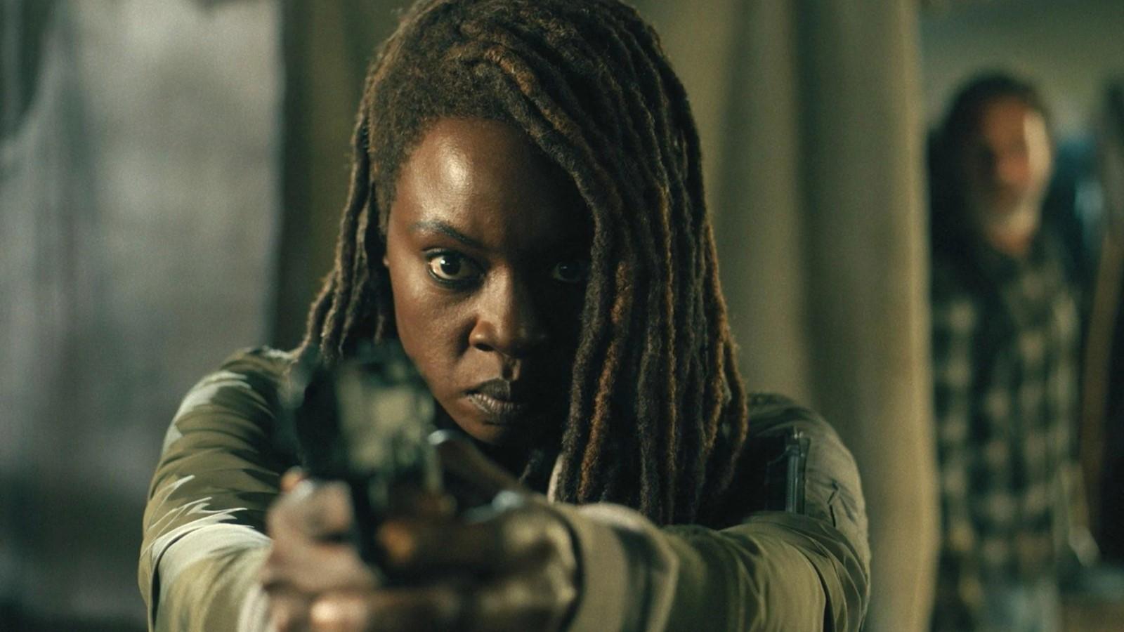 Danai Gurira as Michonne in The Walking Dead: The Ones Who Live Episode 5