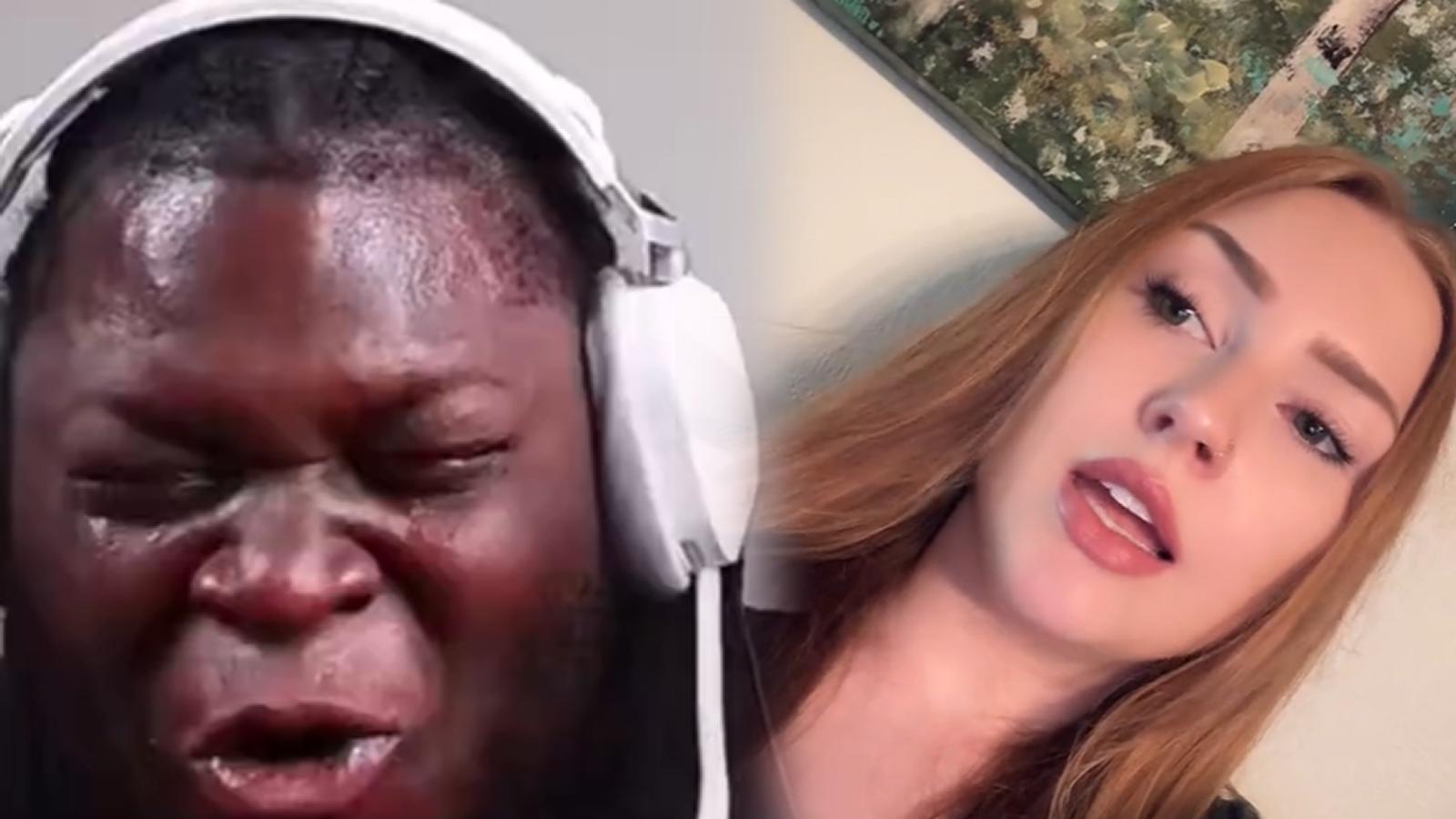 Angry Reactions breaks down on live after ex posts proof of domestic violence