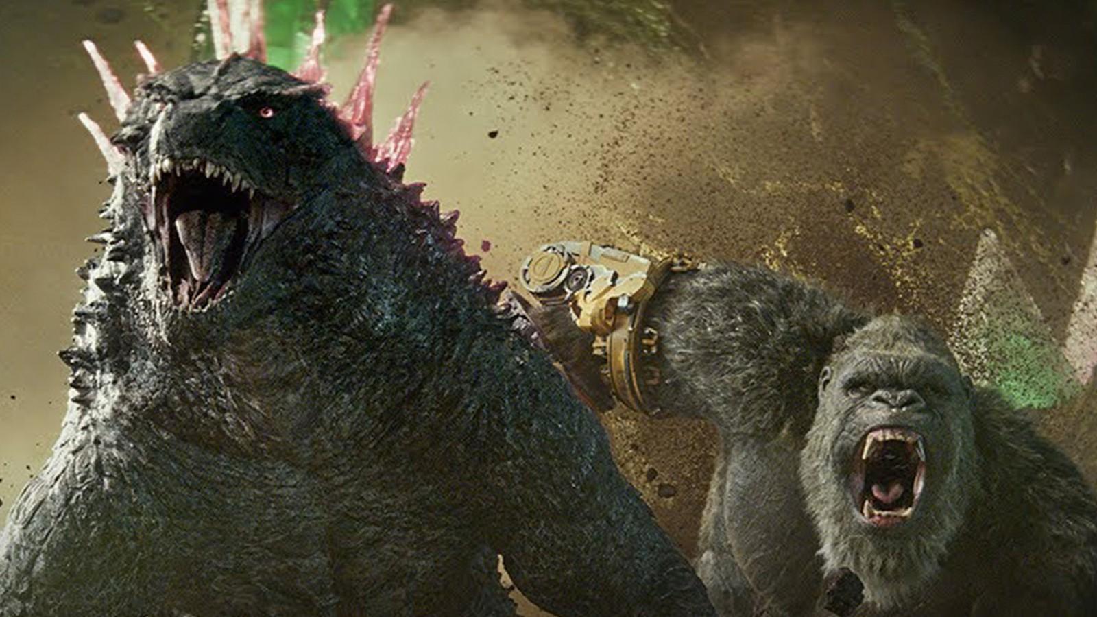Godzilla and King Kong teaming up in The New Empire.