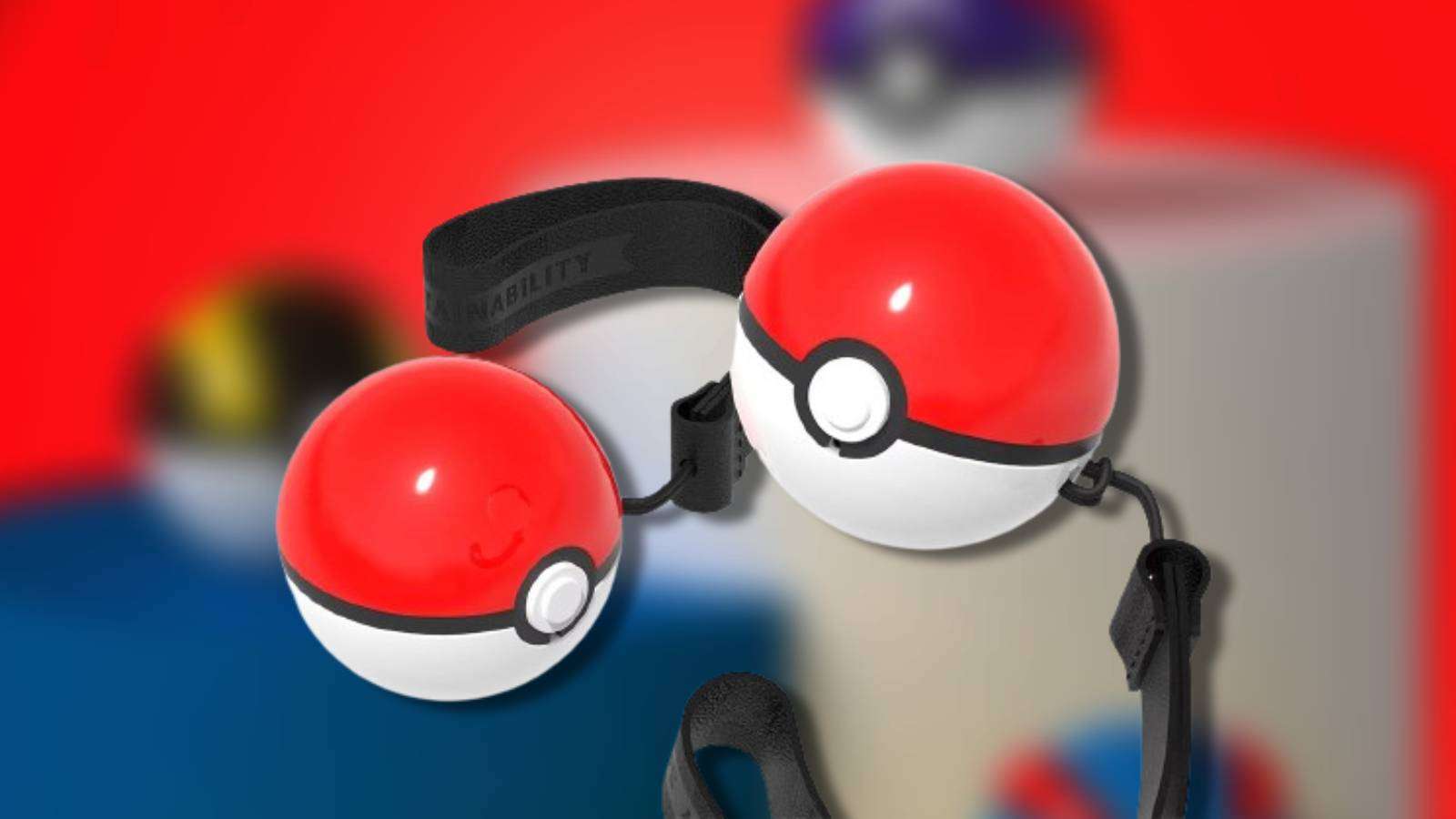 A product shot showsthe enw Pokemon x Samsung Galaxy Buds 2 cases shaped like a classic Poke Ball