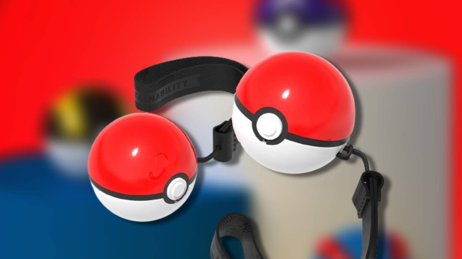 A product shot showsthe enw Pokemon x Samsung Galaxy Buds 2 cases shaped like a classic Poke Ball