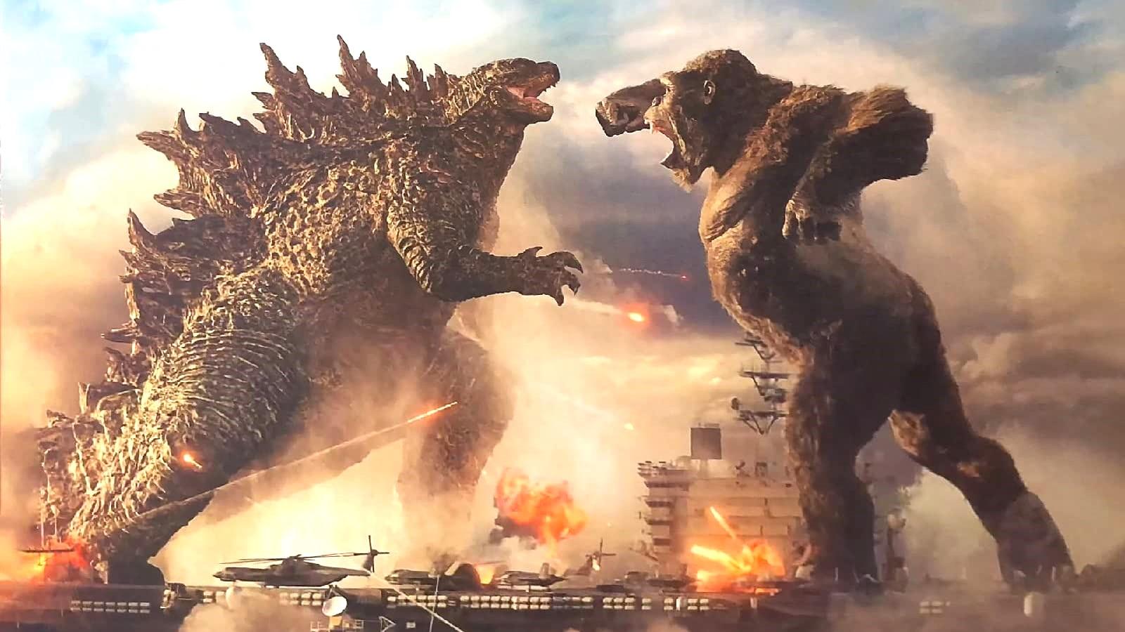 Godzilla vs. King Kong: Who is stronger? Godzilla and King Kong fight