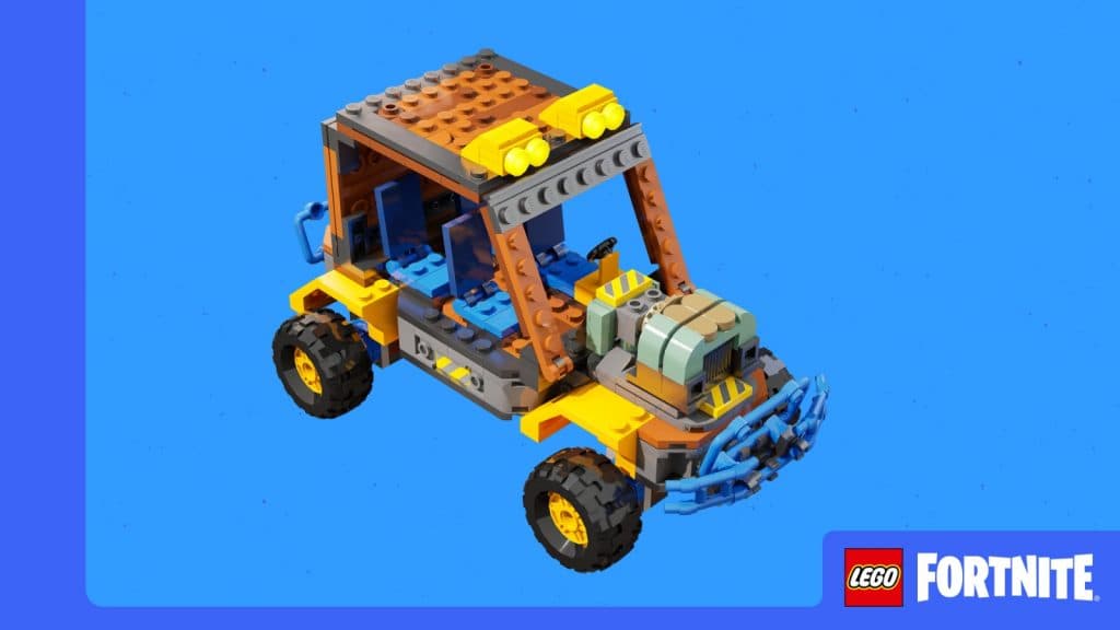 Offroader vehicle in LEGO Fortnite