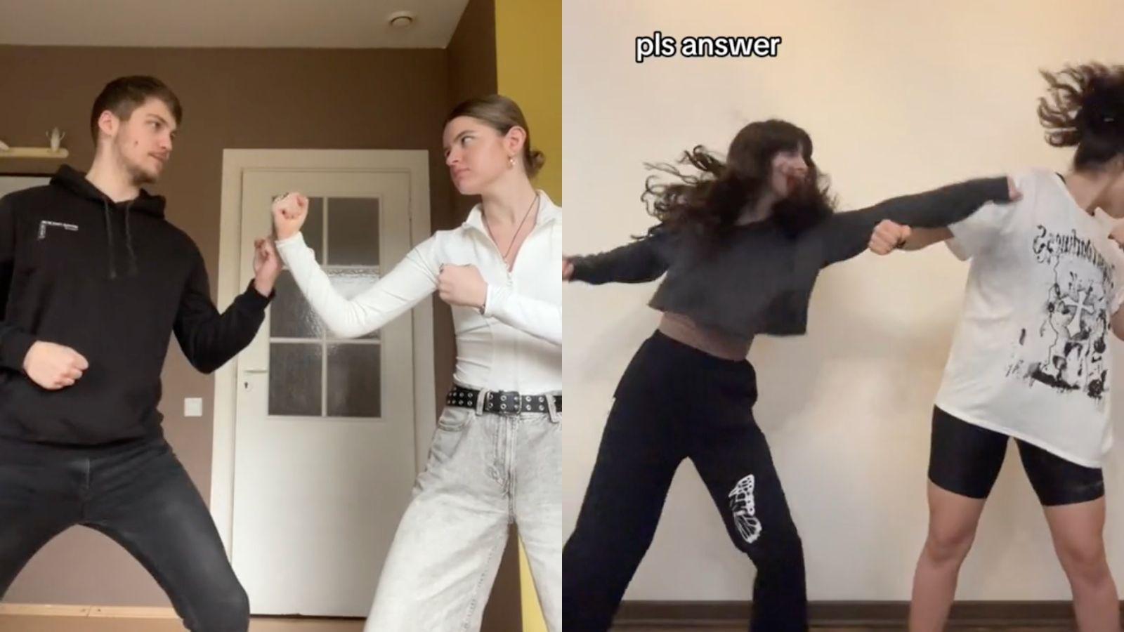 A new TikTok trends sees people pretend to be game characters