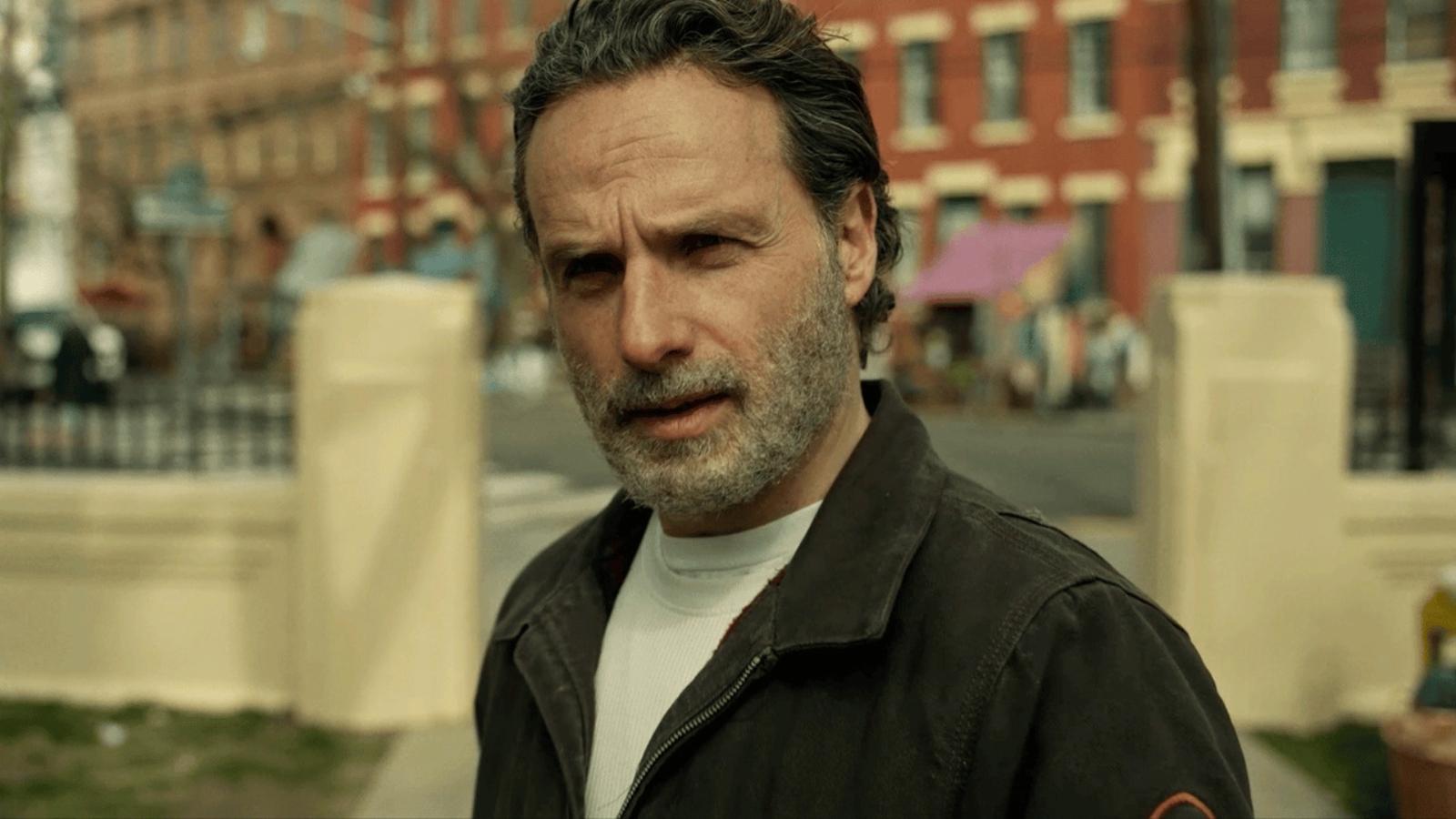 Andrew Lincoln as Rick in The Walking Dead: The Ones Who Live