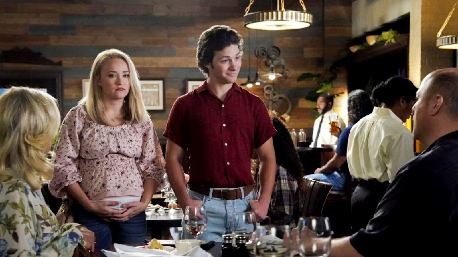 Georgie and Mandy speak to Mandy's parents in Young Sheldon