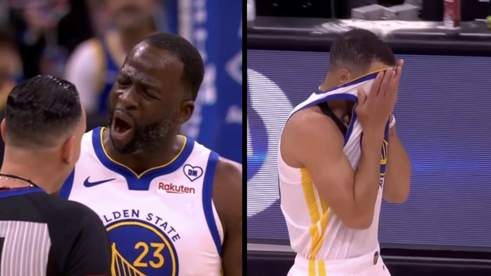 Draymond Green’s latest ejection catches heat as the Warriors’ playoff hopes hang in the balance.