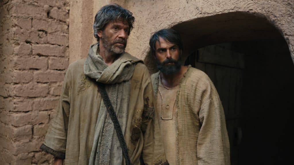 Aaron in Netflix's Testament: The Story of Moses