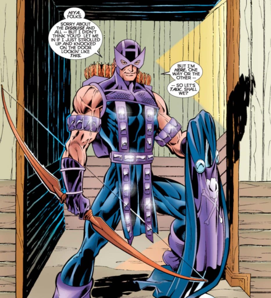Hawkeye joins the Thunderbolts