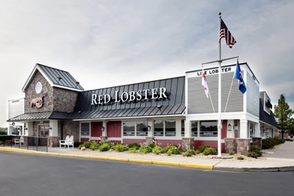 A red lobster restaurant