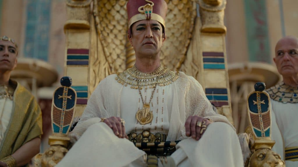 The Pharaoh in Netflix's Testament: The Story of Moses