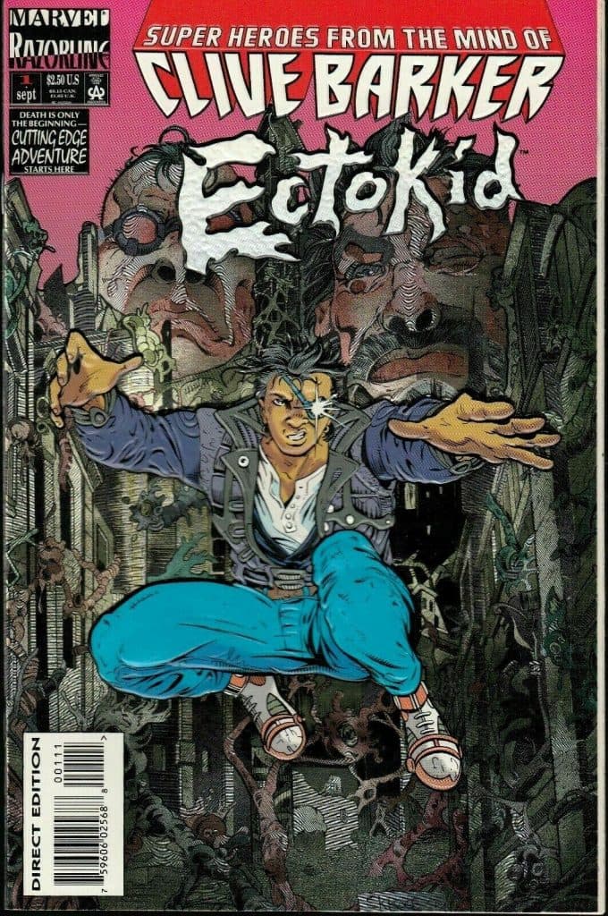 The cover of Issue 1 of Ectokid.
