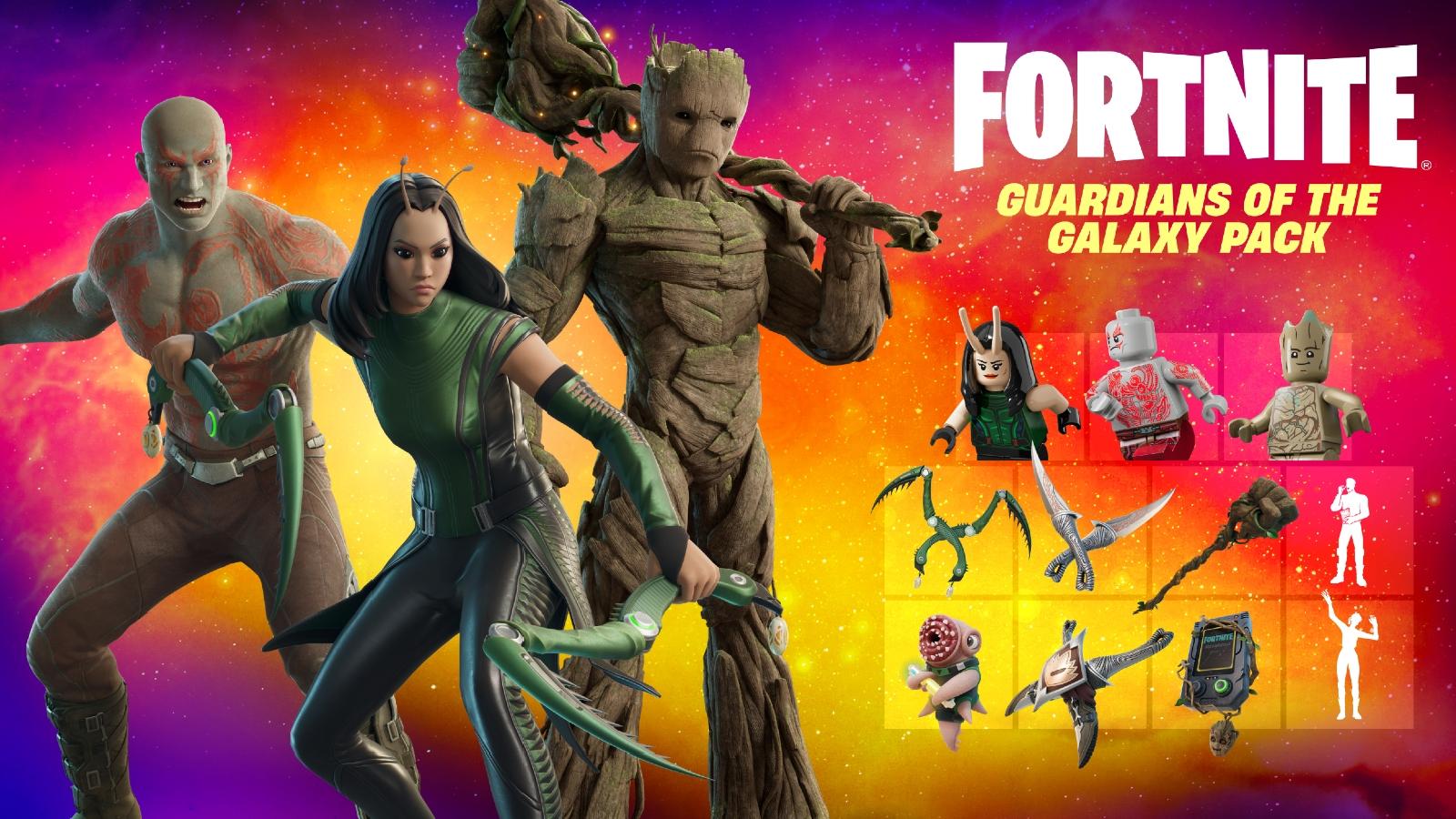 Fortnite Guardians of the Galaxy
