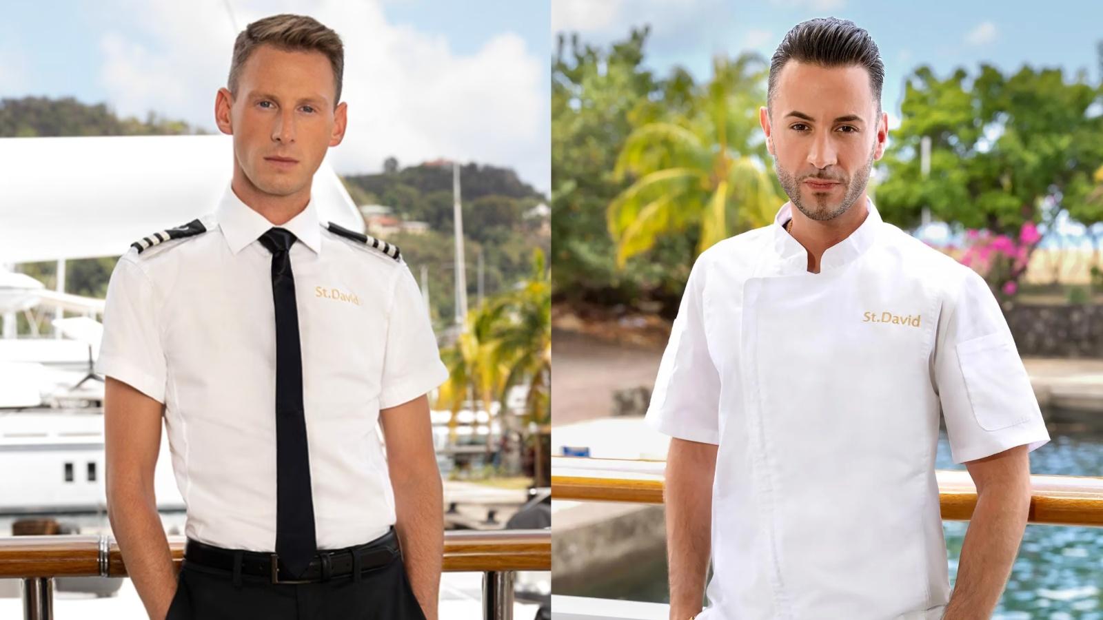 Fraser and Chef Anthony Below Deck
