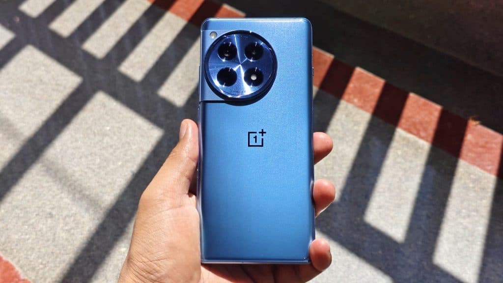 OnePlus 12 in blue color option