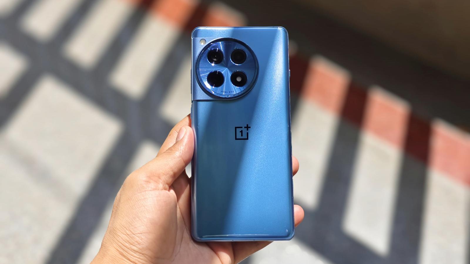 OnePlus 12R in Blue color option