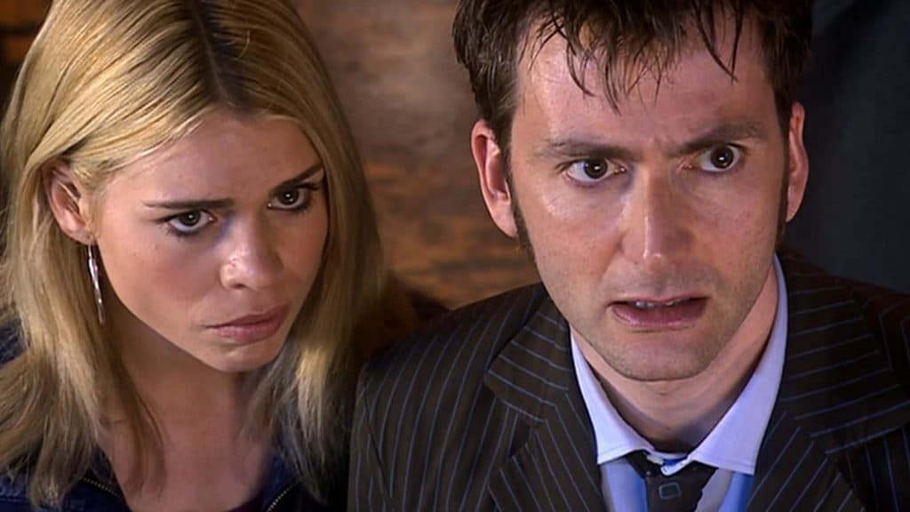 Rose and the Tenth Doctor in Journey's End