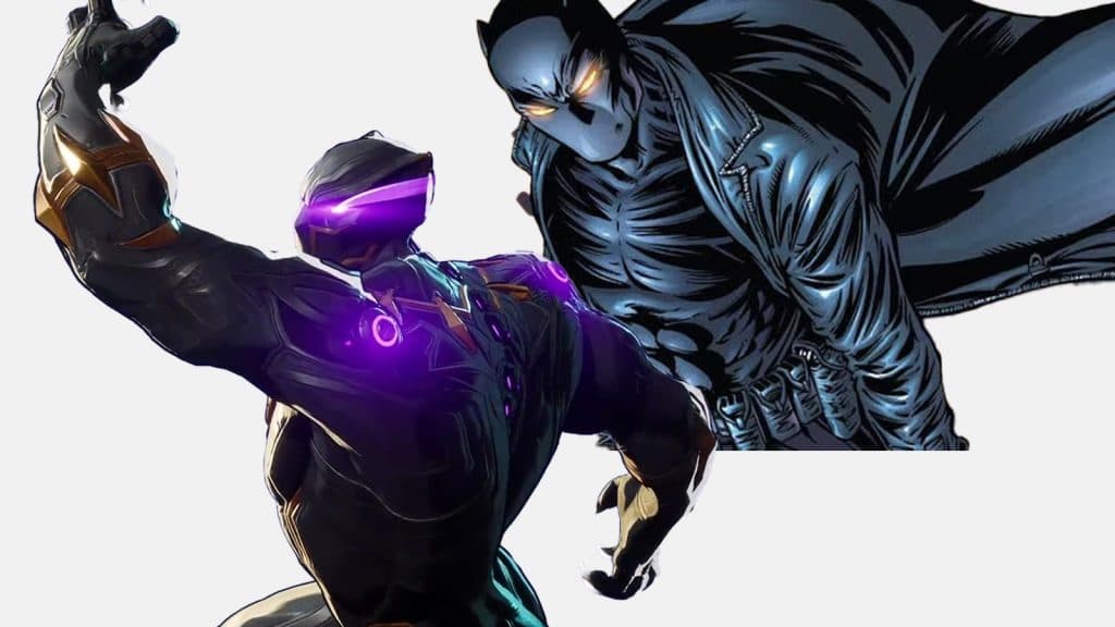 The Black Panther skin from Marvel Rivals next to Kasper Cole as the Black Panther