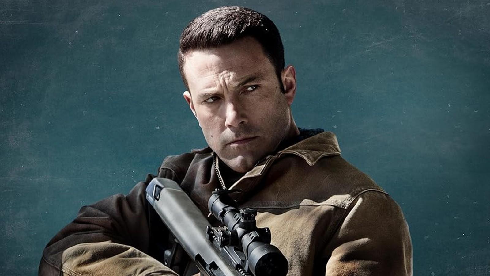 Ben Affleck on the poster for The Accountant