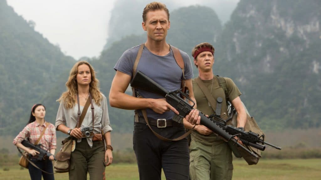 How to watch the MonsterVerse movies in order: Tom Hiddleston and Brie Larson in Kong: Skull Island